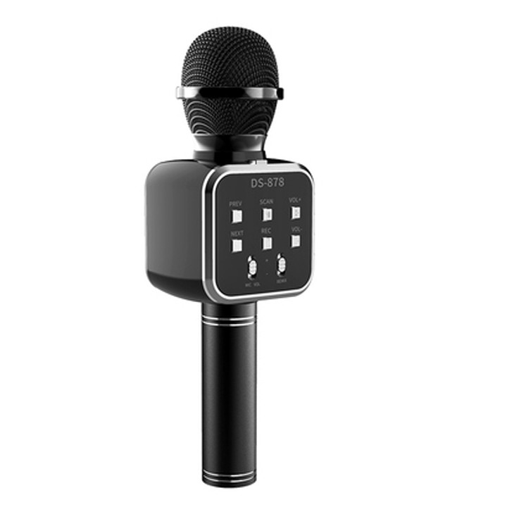 Micro Karaoke Bluetooth 𝐅𝐑𝐄𝐄𝐒𝐇𝐈𝐏 Hỗ trợ thẻ nhớ, usb, ghi âm, chỉnh giọng bass chuẩn - BH 6 tháng