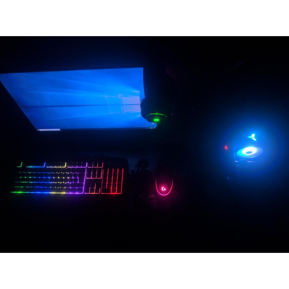Bộ Máy Tính Chơi Mượt PUBG , FiFa4 LED RGB Siêu đẹp + Màn hình 20in (Tặng Phím,Chuột đủ bộ) | BigBuy360 - bigbuy360.vn