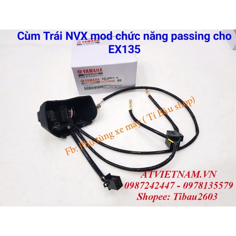 CHẾ CÙM ZIN NVX MOD FULL CHỨC NĂNG CHO EX135