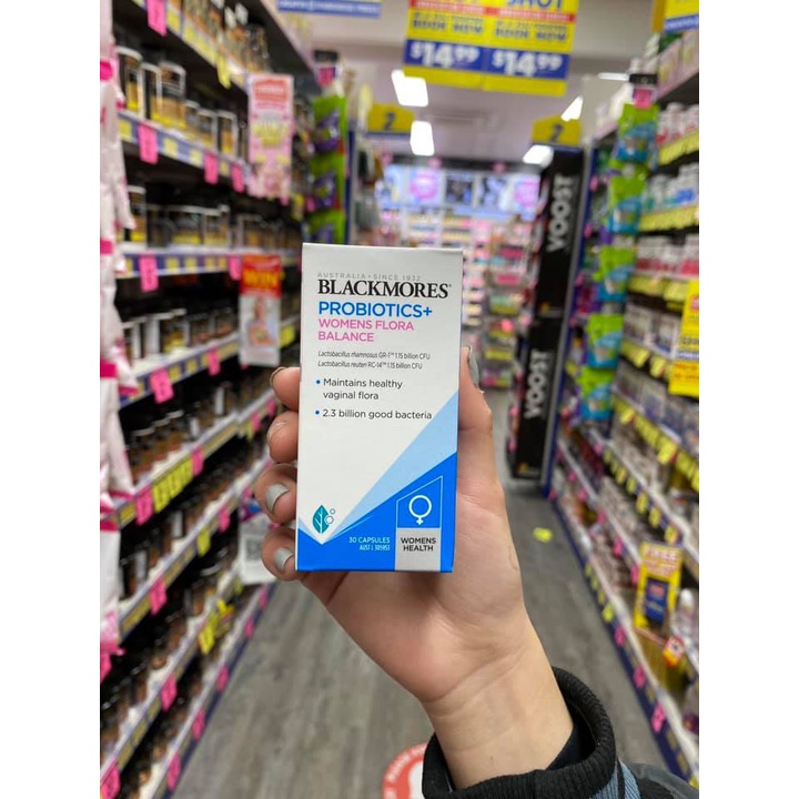 -Men Vi Sinh phụ nữ probiotic for women flora 30 - Viên cân bằng lợi khuẩn - Blackmores Probiotics+ Women