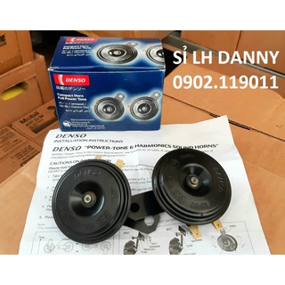 CẶP Kèn Dĩa Denso Japan 12v - Kèn Denso - Kèn Camry - Kèn Innova - Kèn xe máy, Ô TÔ Denso sản xuất tại Indonesia