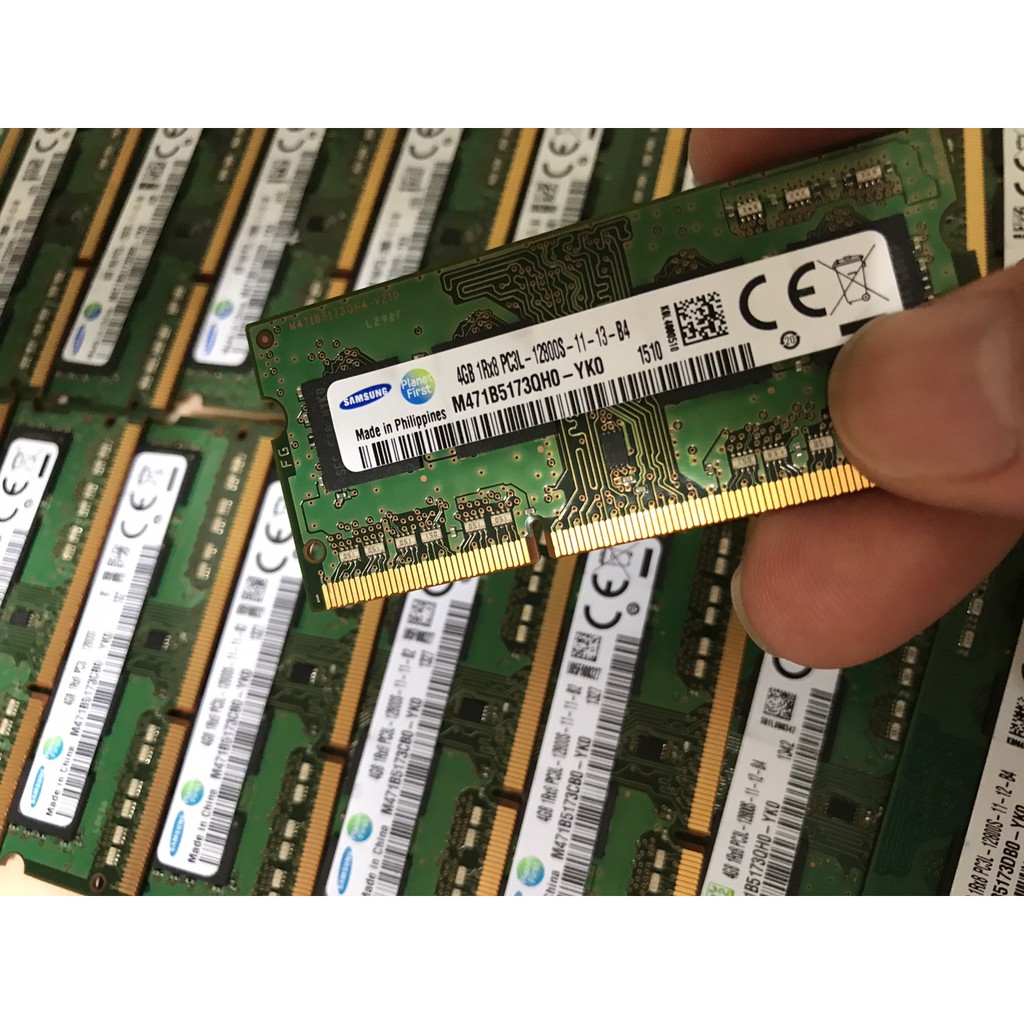 Ram Laptop Samsung 4GB DDR3 1600MHz PC3L-12800 chính hãng giá tốt nhất