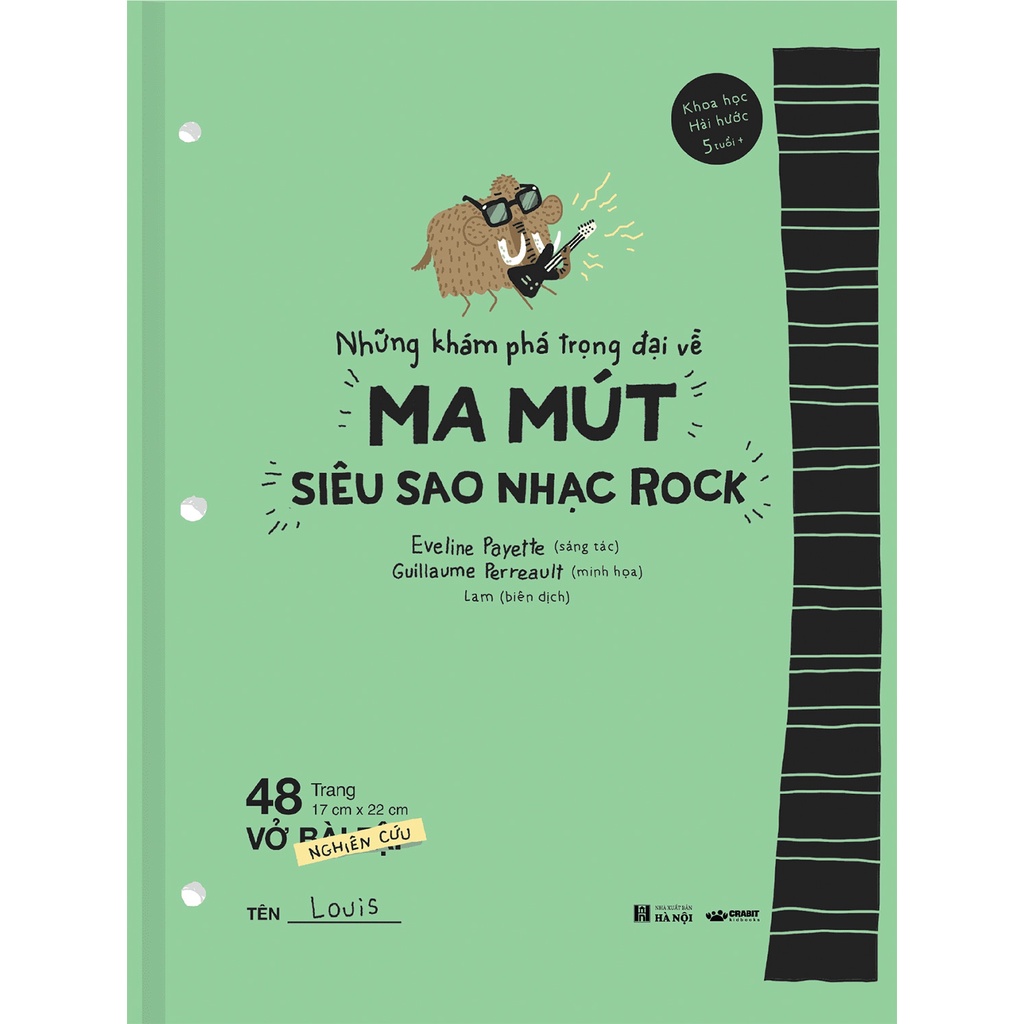 Sách - Những khám phá trọng đại về Ma Mút - siêu sao nhạc Rock