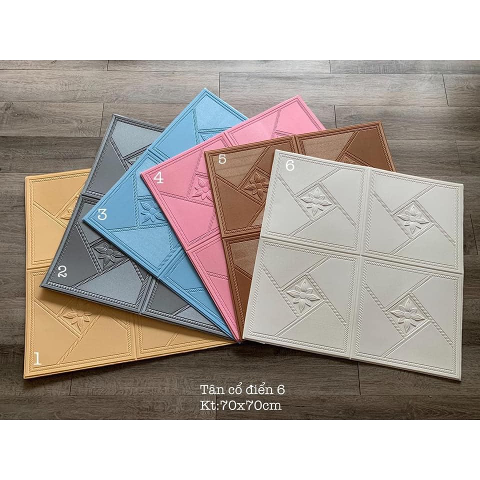 Xốp dán tường họa tiết tân cổ điển Mẫu số 6 - phong cách Vintage Châu Âu | BigBuy360 - bigbuy360.vn