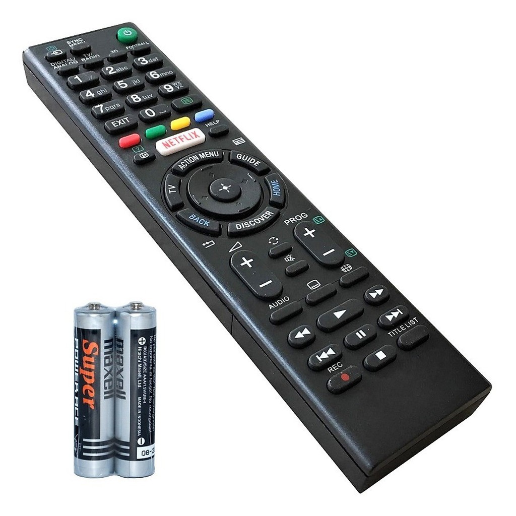 Remote Điều Khiển TV SONY Smart RM-L1275 (Kèm pin AAA) - Hàng nhập khẩu
