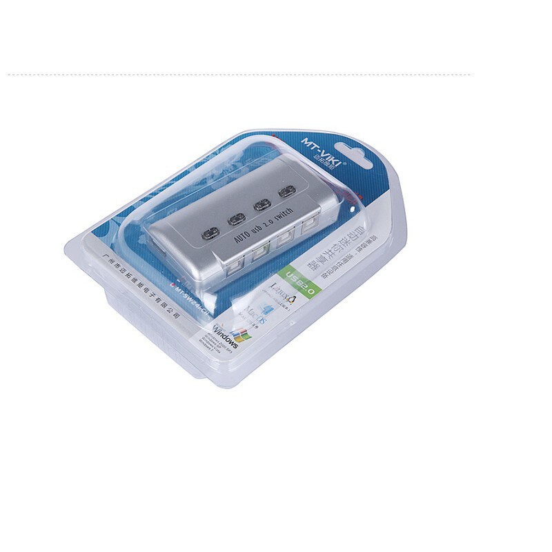Bộ chia sẻ máy in tự động 1 ra 4 MT viki SW241