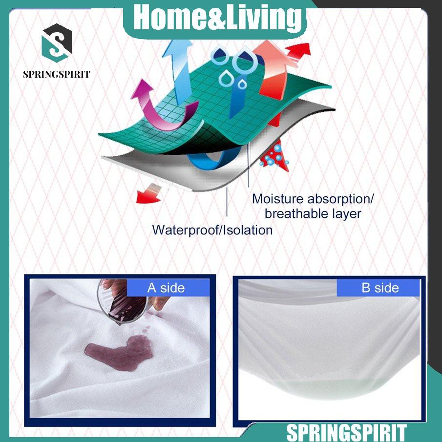 Tấm Phủ Ghế Sofa Chống Bụi Không Thấm Nước Màu Trơn