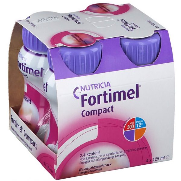 Sữa Fortimel pha sẵn lốc 4 chai 125ml -dinh dưỡng giàu protein