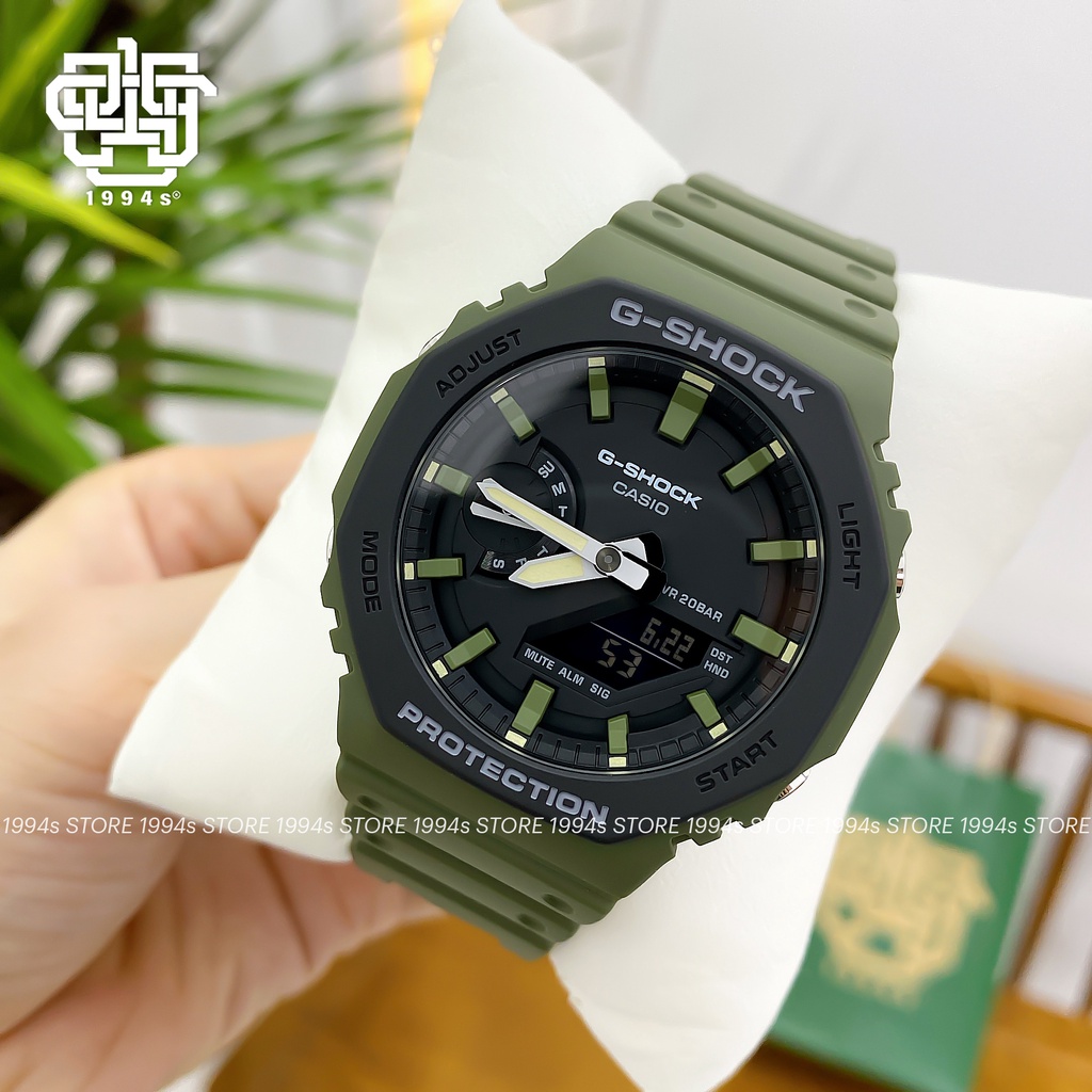 Đồng hồ nam Casio G-Shock GA-2110SU-3A chống va đập, chống nước 200m, hàng chính hãng