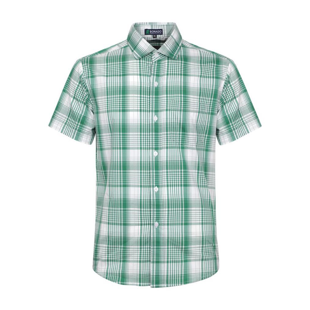 ❤️FREESHIP❤️ ( siêu cấp ) Áo sơ mi nam caro cao cấp ngắn tay gabo BNT209 | BigBuy360 - bigbuy360.vn