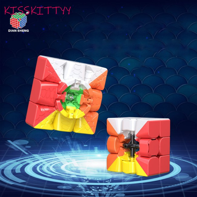 kisskittyy  Magic Cube Plastic Solar System Magic Cube Puzzles Toys For Beginner infinity cube magic rubik blocks Good rubik blocks