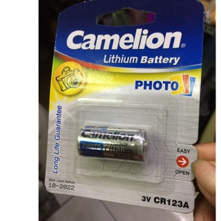 Pin Camelion 3v.-Cr123 A