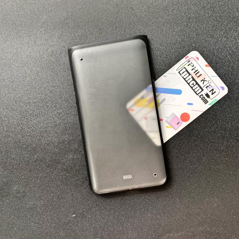 Ốp lưng Samsung A80 Nhám viền Dẻo đen