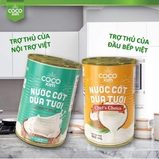 Nước cốt dừa tươi Cocoxim đóng lon 400ml