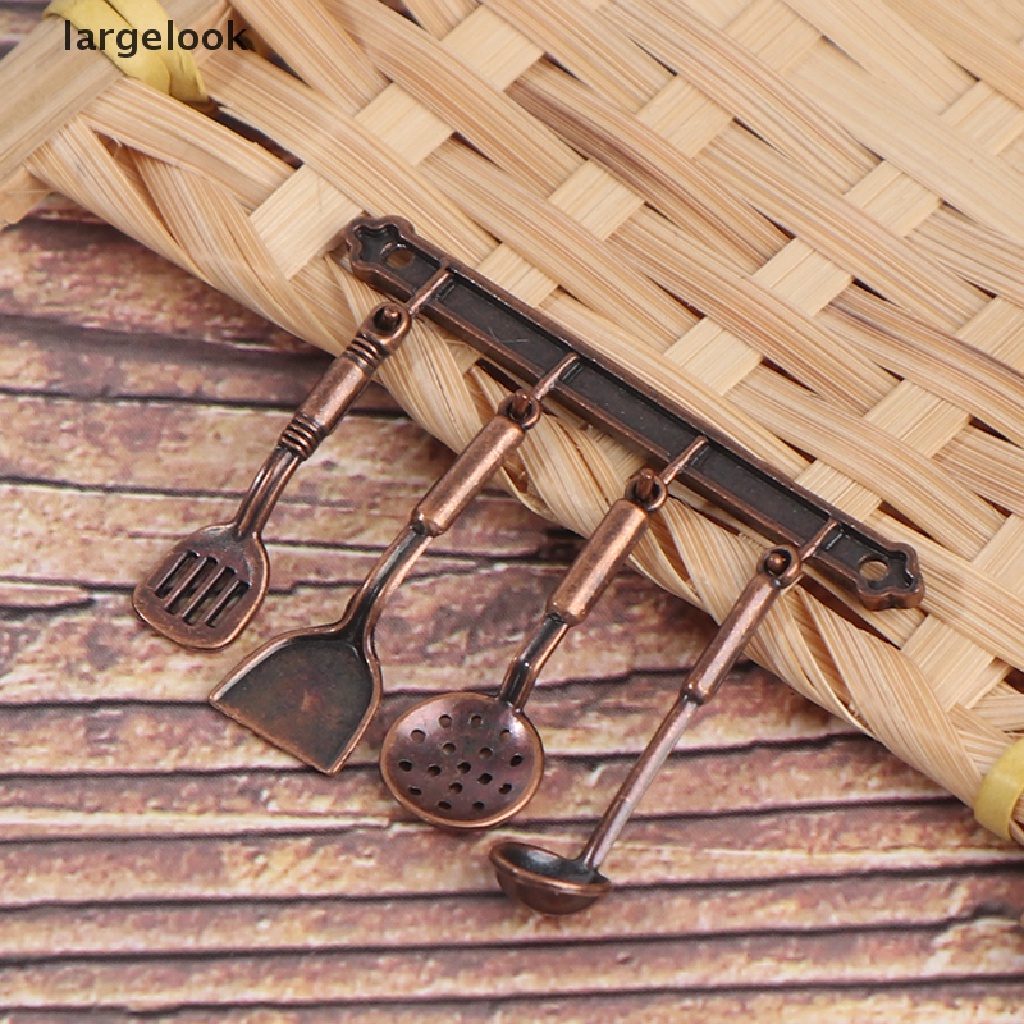 Giá Đỡ Dụng Cụ Nấu Ăn Cho Nhà Búp Bê ♨Nóng Bỏng