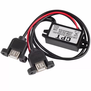 Bộ chuyển đổi nguồn điện 12v sang 5v cổng usb tự động điều chỉnh điện áp