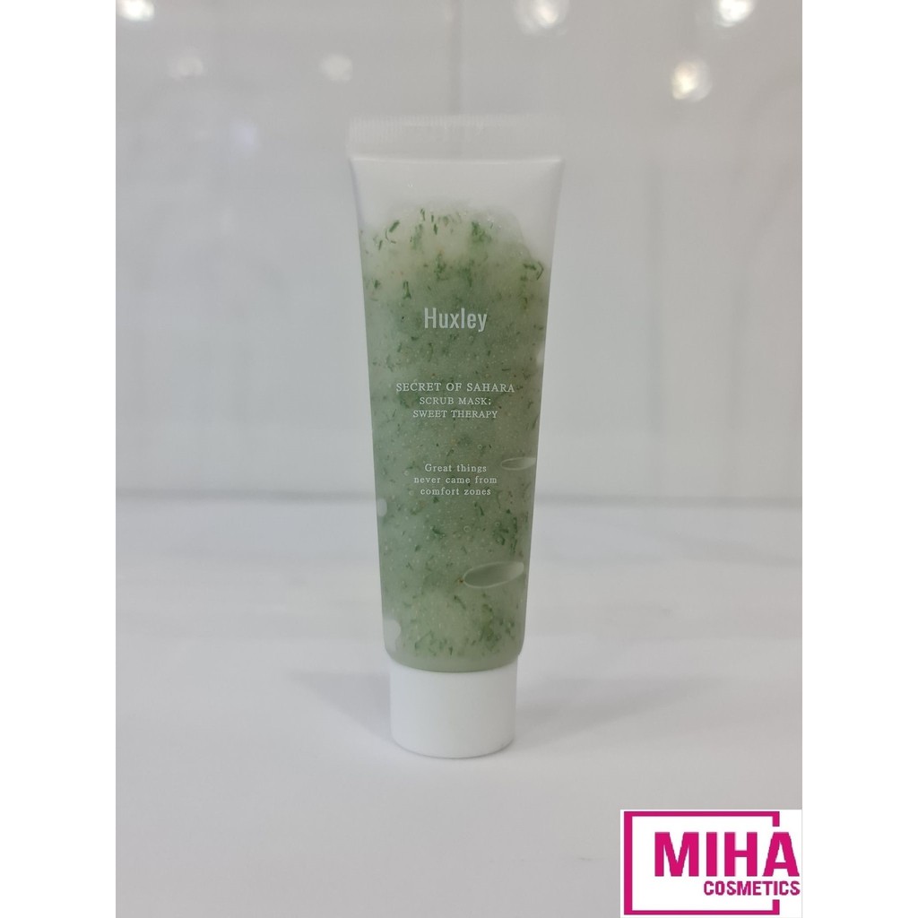 Tẩy Tế Bào Chết Mini Size HUXLEY Scrub Mask Sweet Therapy 30g Hàn Quốc