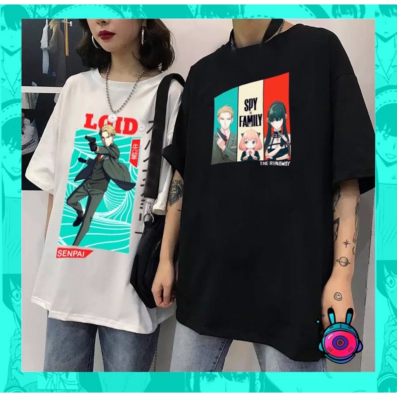 Áo phông Spy x Family: Loid Forger , Anya , Yor Forger Nam / Nữ by The Runaway
