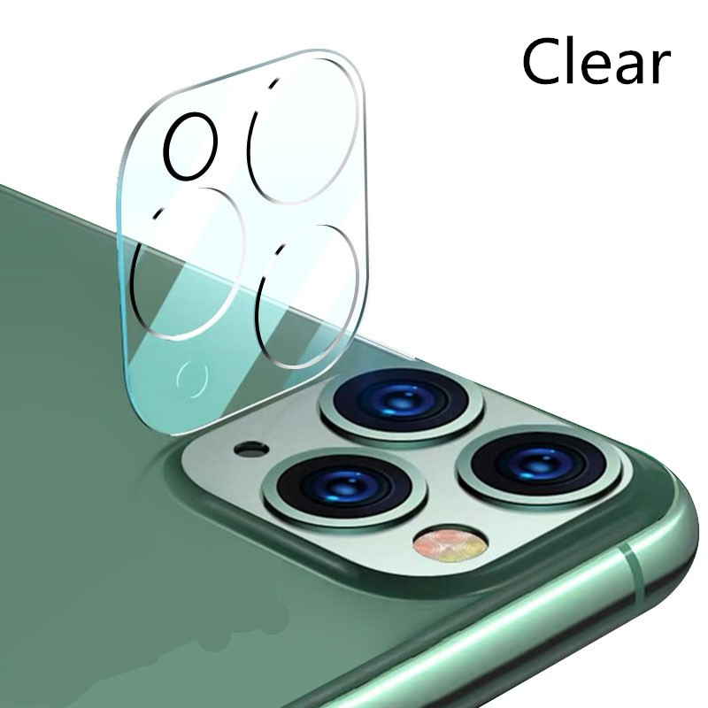 Kính cường lực bảo vệ camera thiết kế hoạt hình sáng tạo dễ thương cho iPhone 11ProMax 12mini 12promax