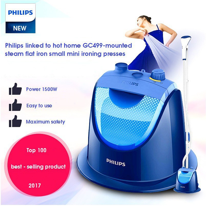 Bàn ủi hơi nước đứng Philips GC499 - 1500W - Bảo hành 24 tháng