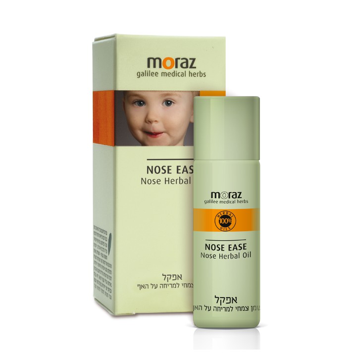 Dầu bôi thông mũi Moraz Nose Ease: Chống Cảm, Chống Nghẹt Mũi, Sổ Mũi an toàn cho bé và mẹ mang thai