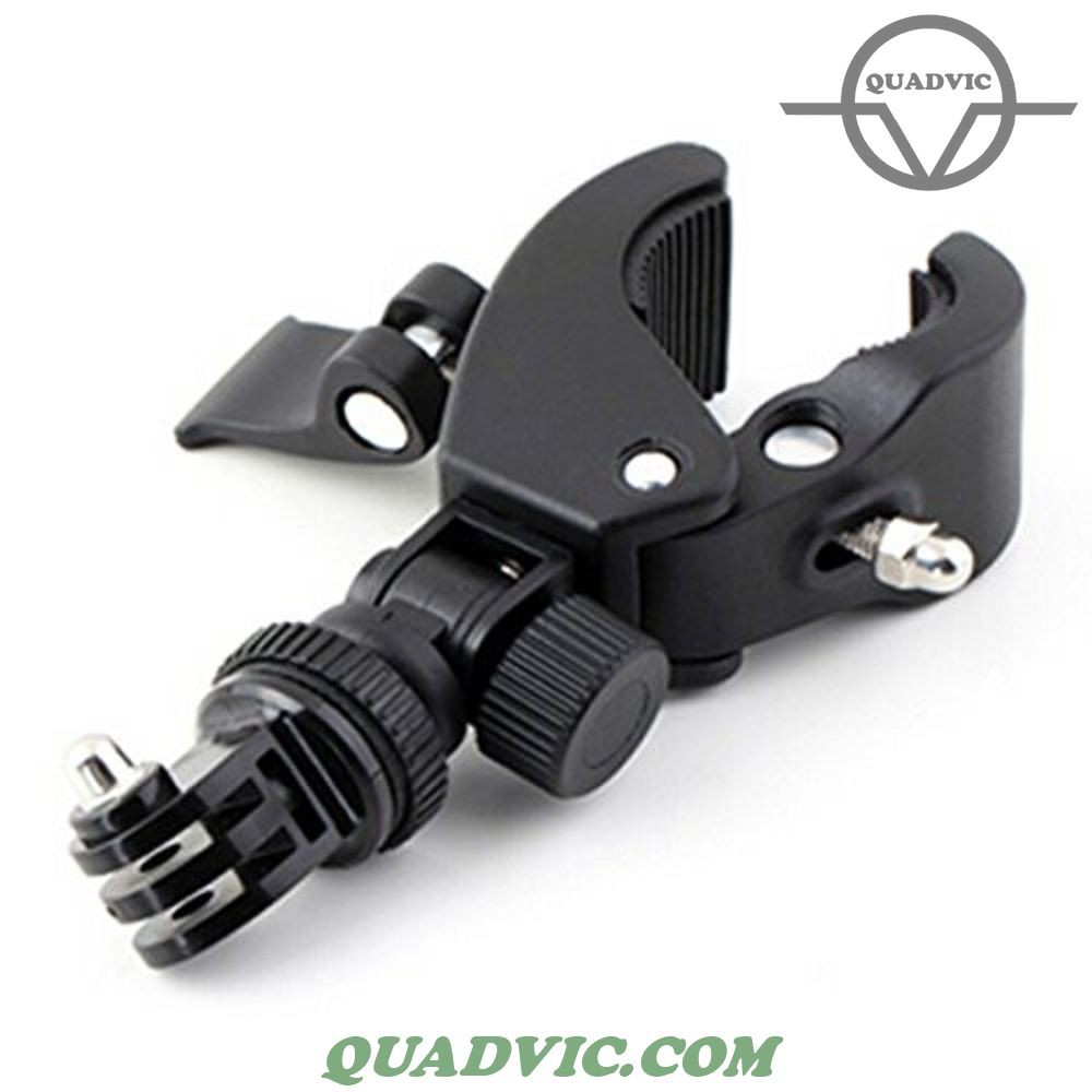 Khung kẹp điện thoại/ máy quay phim Gopro  8 7/ Osmo Action lên ghi đông xe đạp/ cần câu N00226 Quadvic.com | BigBuy360 - bigbuy360.vn