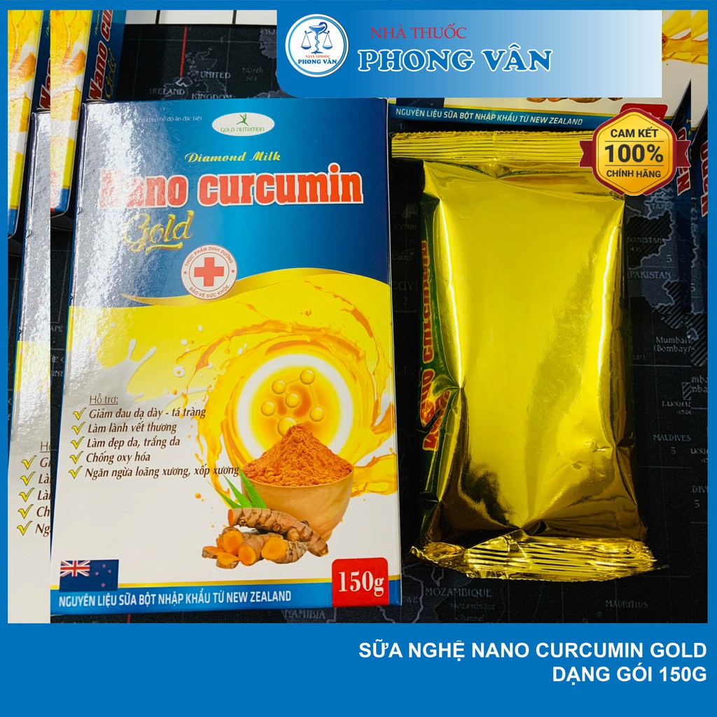 Sữa nghệ Nano Curcumin dạng gói 150g - Trường Thọ