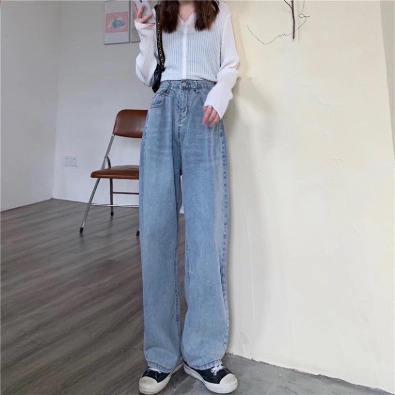 Quần Jeans cạp khuy