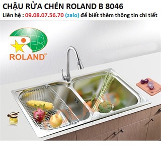 Chậu rửa chén Roland B8046