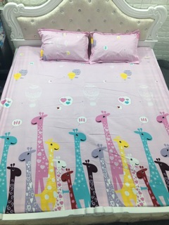 Ga chun 2 vỏ gối nằm poly cotton