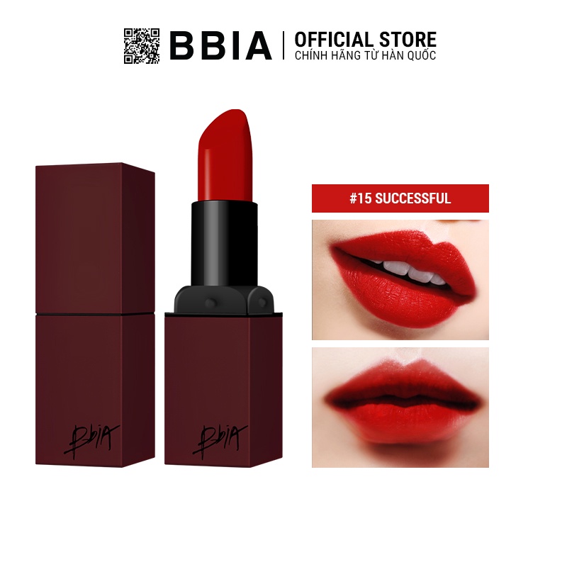 Son Thỏi Lì Bbia Last Lipstick Version 3  3.5g Bbia Offical Store