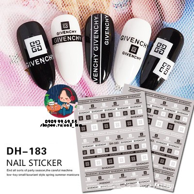 [Video Thực Tế] Nail Sticker - Dán Móng Tay DH186 LUÔN VUI TƯƠI