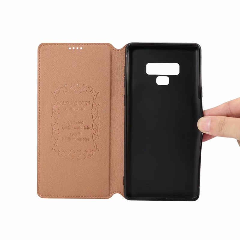 Bao Da Nắp Gập Có Ngăn Đựng Thẻ Phong Cách Vintage Cho Samsung Galaxy Note 9 Note9 | BigBuy360 - bigbuy360.vn