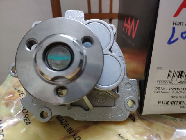 Bơm Nước Lacetti CDX- Cruze OEM Korea 25195119