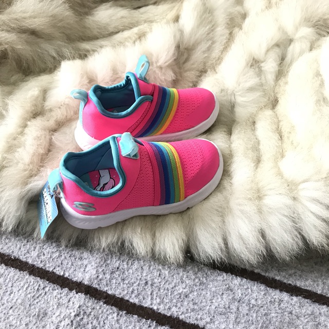 Giày Skechers RAINBOW DELIGHT Kids bé gái Chính Hãng