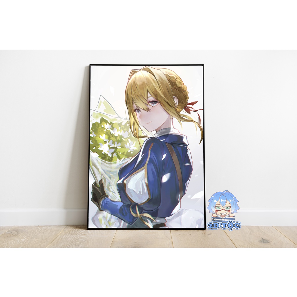 TRANH POSTER A3 GIẤY CHẤT LƯỢNG CAO ANIME VIOLET EVERGARDEN (7) - 2D TỘC SHOP