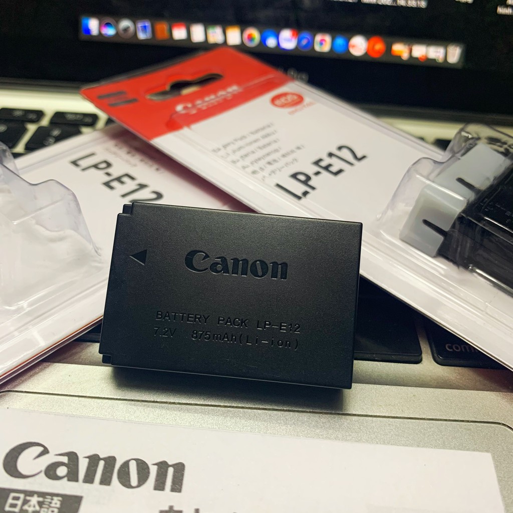 Pin Máy Ảnh Canon LP-E12 (LP E12 ) dùng cho các máy Canon EOS M, M2, M10, M50 , Canon EOS SL1(EOS 10