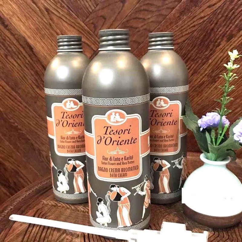 Sữa Tắm Tesori Hương Hoa Sen Kèm Vòi dOriente 500ml - FRESH OFFICIAL