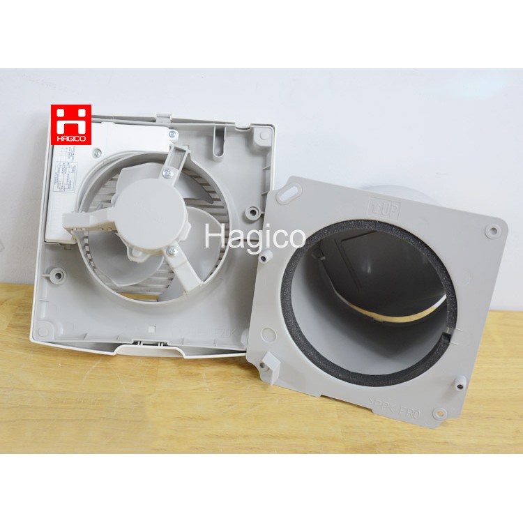 Quạt hút gắn tường âm tường Panasonic dành cho nhà tắm FV-15EGS1 (có màn che - ống thông nghiêng)