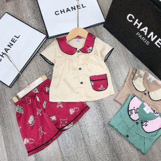 Bộ pizama lụa cho bé size đại.