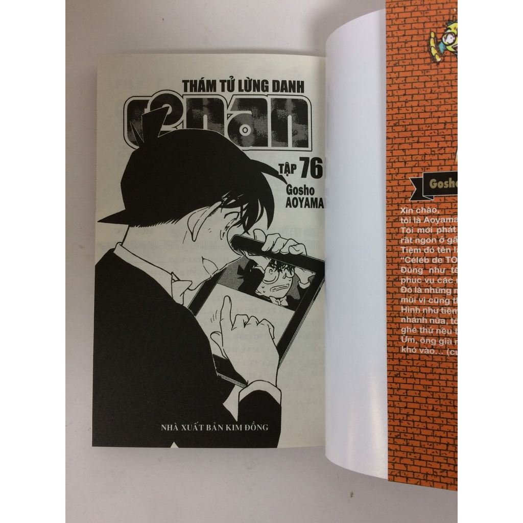 Sách - Thám tử lừng danh Conan - Tập 76