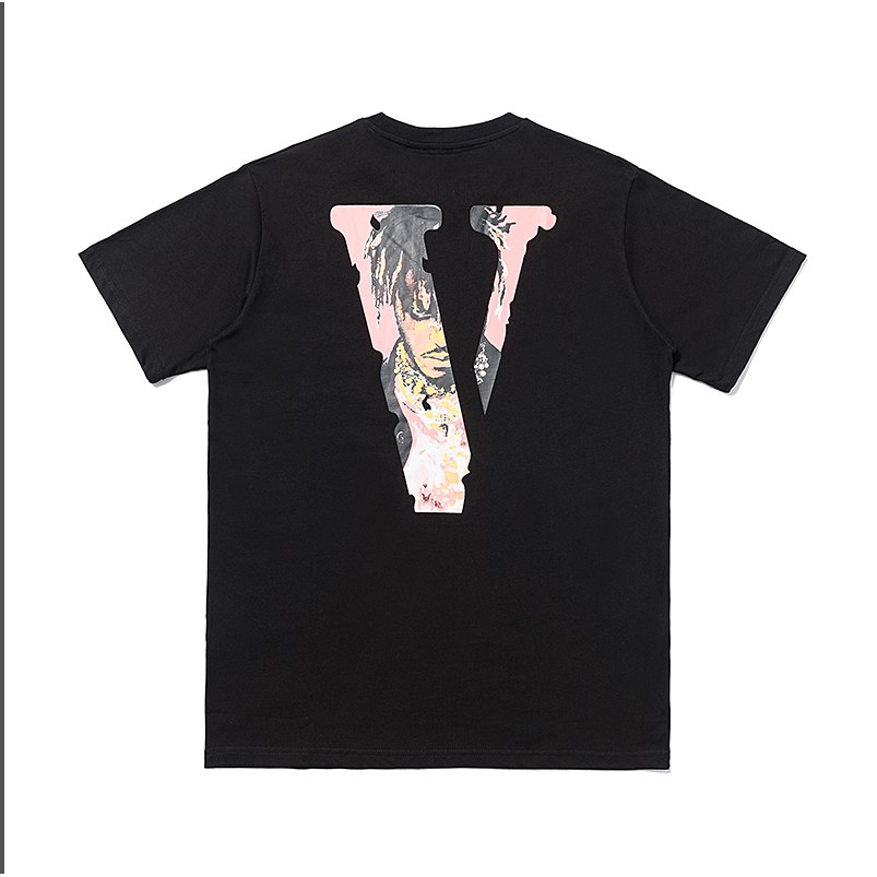 Áo Thun Tay Ngắn In Chữ Vlone Trẻ Trung Cho Nam Nữ | BigBuy360 - bigbuy360.vn