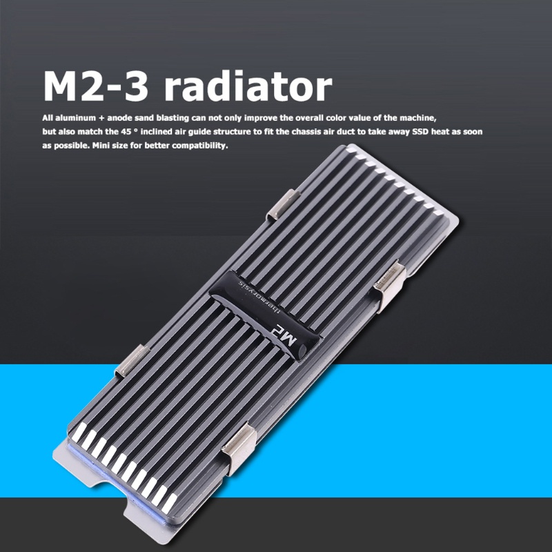 Bộ tản nhiệt ổ cứng Ssd Nvme M.2 Ssd M2 2280 Ssd bằng nhôm cho máy tính bàn