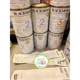 Sữa Blackmores số 1,2,3 - 900gr ( Mẫu Mới) date 2022