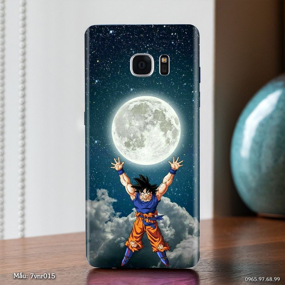 Miếng dán skin SamSung Galaxy Note 5 - in hình Songoku Dragon ball  [ Nhiều hình ]