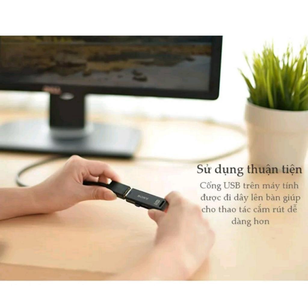 Dây nối dài USB 2.0 (1 đầu đực, 1 đầu cái) dài 2m UGREEN US103 10316 - Bảo hành Chính Hãng