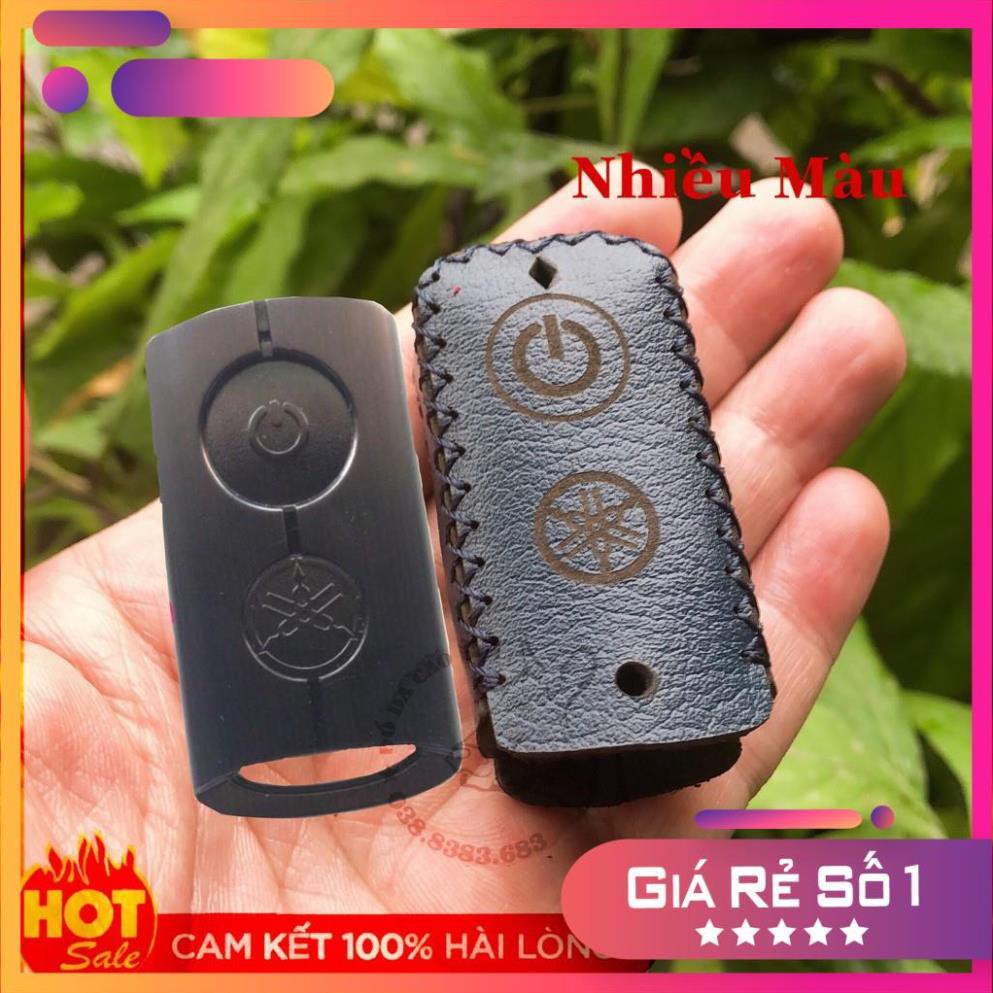 Bao Da Chìa Khóa YAMAHA NVX, JANUS, GRANDE, EXCITER...DA BÒ Nhiều màu sắc