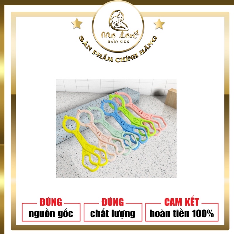 Kẹp gắp bình sữa, ty giả khi tiệt trùng sản phẩm cho bé