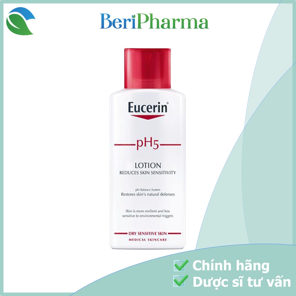 Eucerin Sữa Dưỡng Thể Dành Cho Da Nhạy Cảm Ph5 Lotion 250ml