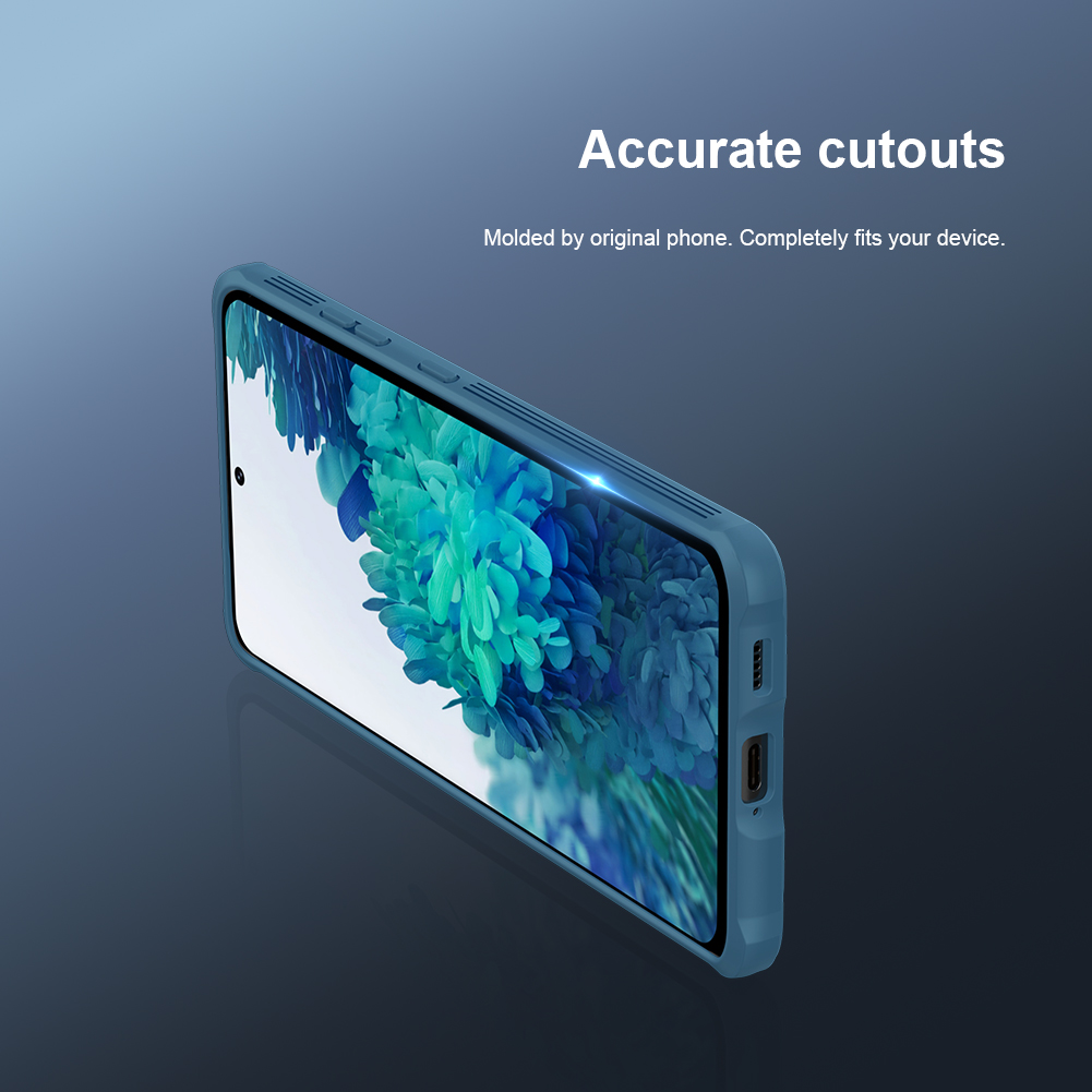Ốp điện thoại NILLKIN PC cứng sang trọng nắp trượt bảo vệ ống kính thích hợp cho Samsung Galaxy S21Ultra S21 Plus S21 5G